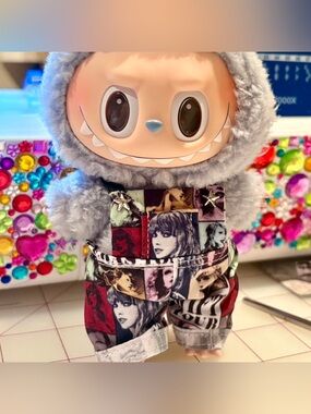 The Eras Tour Labubu Overalls Cute Outfit for the Monsters Taylor Swift Swiftie